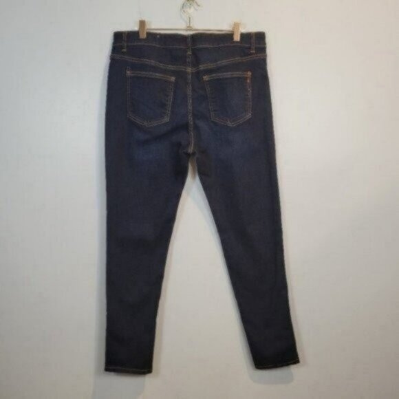 PopSugar | High Rise Skinny Jeans Dark Rince Wash NWT - Picture 2 of 12